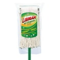 thumbnail image 3 of Libman Cotton Blend Wet Mop Steel Handle Green White, 3 of 12