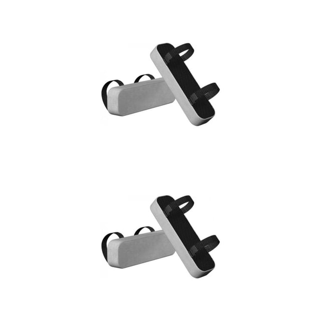 Eigraketly 1 par de reposabrazos de silla de oficina, taburete de ordenador extraíble ajustable portátil, soporte para brazo, cojín, accesorio Gris 2Conjunto