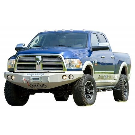 - Road Armor 40800B RDA40800B 10-14 DODGE RAM HD FRONT STEALTH WINCH BUMPER, SATIN BLACK