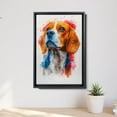thumbnail image 5 of Beagle Dog Wall Art Beagle Picture Poster Print Funny Colorful Animal Pop Artwork for Living Room Bedroom Bathroom Home Decor, 5 of 6