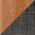 thumbnail image 2 of Carson Carrington  Fauske Upholstered Chair with Wood Legs - Set of 2 Charcoal Fabric/Walnut Wood, 2 of 8