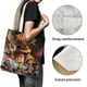 thumbnail image 3 of Max & the Midknights Bolso de tela con estampado de lienzo para mujer, bolsa de compras reutilizable y estética, con cremallera interior, regalo para mujer,38*45cm., 3 of 6