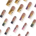 thumbnail image 3 of KUFptva Coffin Press on Nails Glossy Fake Nails Stick on Nails in 12 Size 24Pcs French Nails Tips for DIYS Nails Art Decorations, 3 of 7