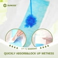 thumbnail image 5 of SUNKISS Masterpiece Adult Diapers with Tabs, Unisex Disposable Incontinence Briefs for Women and Men, Odor Control, White, Small/Medium, 10 Count, 5 of 8
