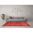 thumbnail image 3 of Ahgly Company Indoor Rectangle Abstract Red Modern Area Rugs, 5' x 8', 3 of 4