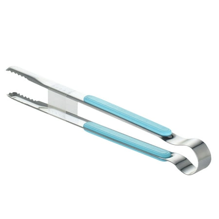 

Ergonomic Food Tongs Stainless Steel Camping Appetizer Cooking Clamp Baking Tool