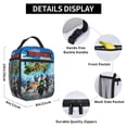 thumbnail image 6 of Ninjago Portable Lunch Bag, Insulated Lunch Box Reusable Lunch Totes Bag For Camping Hiking Travel Picnic, 6 of 8