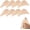 Beige, variant on Soft Sponge Adjustable Shoe Filler, Reusable Shoe Toe Inserts for Loose Shoes, Unisex Size Inserts for High Heel Shoes