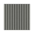 thumbnail image 6 of Dundee Deco Acoustic Panels, Wooden Slats for Decor and Noise Reduction - 3D Wall Panels or Ceiling Panels - Rhino Grey - Set of 2, Covers 7.8 sq ft, 6 of 7