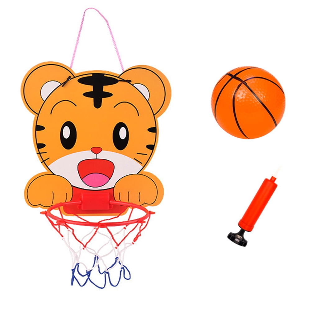 Kotyreds Adjustable Kids Basket Ball Hoop Set Indoor Fitness Hanging