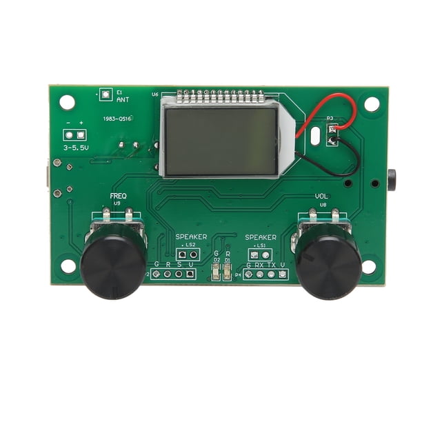Purple Fm Module Digital FM Radio Module, Stereo Output PCB Noise Reduction Professional ...