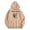 Khaki, variant on Hoodies for Women Beige Women's Comfy Front Pocket Hoodie Everyday Casual Pullover Sweatshirts for Women L