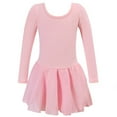 thumbnail image 5 of breaise Toddler Girls Long Sleeve Ballet Leotards Dresses Dance Skirt Ballerina Tutu Outfits 2-12 Years, 5 of 5