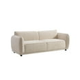thumbnail image 3 of Christopher Knight Home 84" Modern Boucle Sofa, 3-Seater with Round Arms for Living Room & Apartment, Beige, 3 of 7
