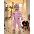 thumbnail image 3 of RUINIXCW Toddler Baby Doctor Costume Newborn Halloween Costume Infant Boy Girl Spring Fall Winter Clothes Long Sleeve Romper Jumpsuit and Hat Set, 3 of 10