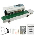 thumbnail image 1 of AKDSteel Continuous Band Sealer FR900K, Automatic Horizontal Sealing Machine, Digital Temperature Control, 110V, for PP, Aluminum Foil, PVC, 1 of 8