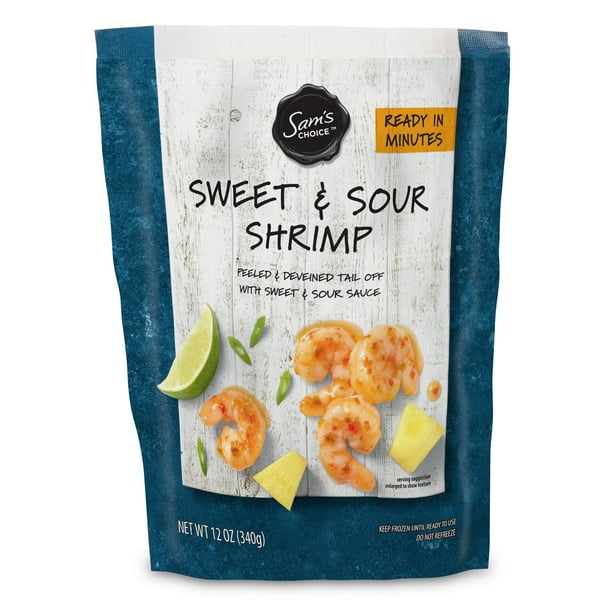 Sam's Choice Frozen Sweet & Sour Shrimp, 12 oz