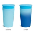 thumbnail image 2 of Munchkin Miracle 360 Taza para Cambiar de Color Sippy, 9 oz, 2 paquetes, azul/amarillo Munchkin NA, 2 of 3