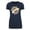 Heather Navy, variant on Moms Run the world, Funny Graphic T-shirts, Cute Mom shirts - Black MH200WMOM S19 XS