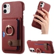 thumbnail image 1 of Compatible con iPhone SE, Funda GANGXUN con soporte magnético y tarjetero, 1 of 4