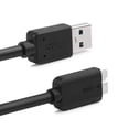 thumbnail image 2 of Convertidor de adaptador de cable USB 3 macho A a Micro B para disco duro externo HDD Wosthever  EL011613-00, 2 of 5