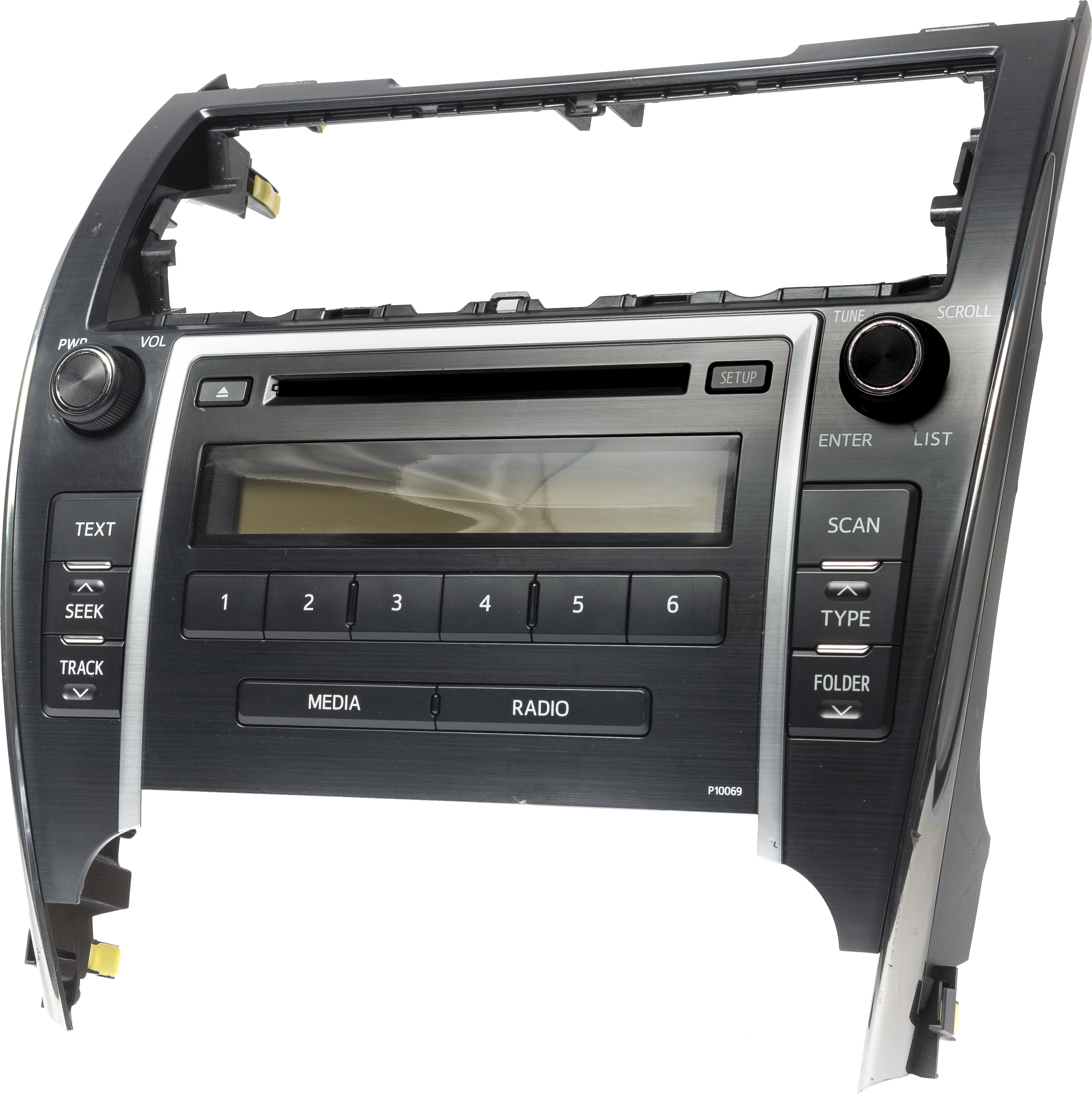 Restored 2012-2013 Toyota Camry AM FM Radio CD Player Part Number 86120-06340 Face P10069 (Refurbished)