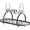 Oval Scroll, variant on 33” Pot Rack Hanging, Heavy Duty Metal Ceiling Pot Rack with 15 Hooks, Pot and Pan Hanging Rack Organizer for Kitchen Cookware Utensils