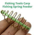 thumbnail image 2 of RUISINERY 10pieces Fishing Spring Feeder Fishing Equipment Tool Feeder Basket Baits Thrower Feeder Coil Inline Methods Feeder, 2 of 8
