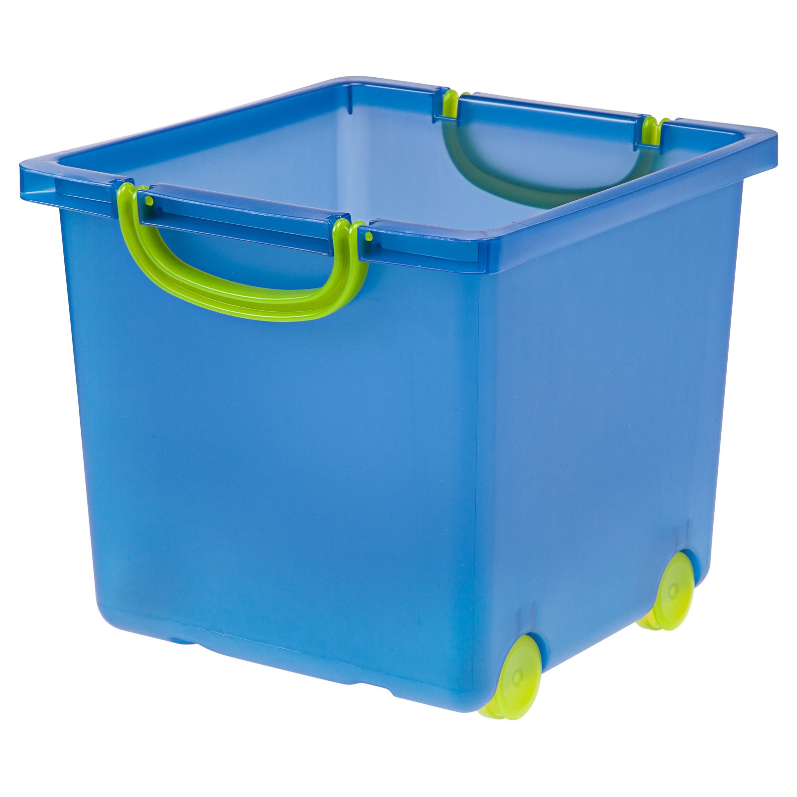 IRIS Toy Storage Box, 6 Pack, Navy Blue