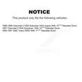 thumbnail image 2 of Transit Auto Rear Brake Drum Shoes Kit for Car GMC Yukon Chevrolet C1500 Suburban K8N-100073, 2 of 11
