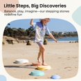 thumbnail image 2 of Stepping Stones Tiny Land, antideslizante, para niños de 3 a 5 años, 5 unidades, 2 of 6