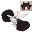 thumbnail image 3 of Lazo Para El Pelo De La Peluca, Ligero Y Animado, 2 Piezas, Cómodos Clips Decorativos Para Peluca Con Lazo Para Mujeres Y Niñas, Peinado, 3 of 7