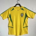 thumbnail image 1 of 2002 Retro Brazil Home Football Classic Jersey, 1 of 2