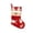 A, variant on Large Christmas Stockings, Vintage Plush Santa Christmas Stocking with Sturdy Hanging Loop, Christmas Decorations for Fireplaces Wall Door Xmas Tree Decor by XSAOP