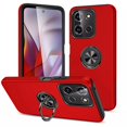 thumbnail image 1 of [PST] Motorola Moto Edge 2025 Ring Case, Hybrid Magnetic Kickstand Case Cover with Invisible Ring Stand, 1 of 3