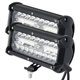 thumbnail image 1 of Muyoka Barra de luz de trabajo LED de 7 pulgadas, barra de luz de conducción impermeable todoterreno, barra de luz LED de haz combinado de inundación puntual de 120 W para camiones, barcos, motociclet Muyoka Hogar, 1 of 6