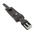 thumbnail image 1 of 22mm Wide, Leather Biker Watch Band Strap, Rectangular Shape, 1 of 6