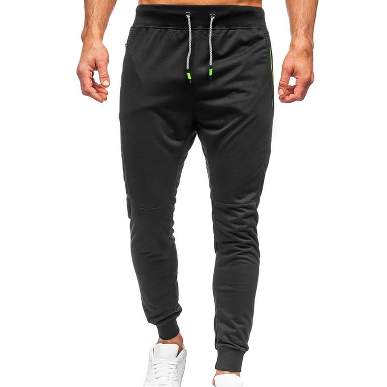 Mens Joggers Pants - Casual Gym Workout Track Pants Comfortable