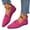 Hot Pink, variant on YOUYEDIAN Loafers for Women Versatile Pointed Toe Comfy Flats Casual Fashion Outdoor Slip On Shoes