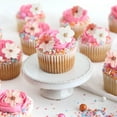 thumbnail image 4 of 50Pcs Edible Flowers Cake Decorations, Edible Double Cherry Blossom Cake Decorations Wafer Paper Flower Cupcake Toppers for Wedding Birthday Party, 4 of 7