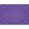 thumbnail image 1 of Ahgly Company Machine Washable Indoor Rectangle Transitional Heliotrope Purple Area Rugs, 5' x 7', 1 of 1