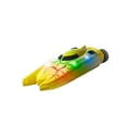 thumbnail image 2 of 2.4G Mini Remote Control Boats 360 Degree Stunt Clipper With LED Lights USB Rechargeable RC Boats For Kids, Czzoypi 2.4G Mini Remote Control Boats, 2 of 7