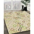 thumbnail image 3 of Ahgly Company Machine Washable Indoor Rectangle Transitional Vanilla Gold Area Rugs, 2' x 5', 3 of 7