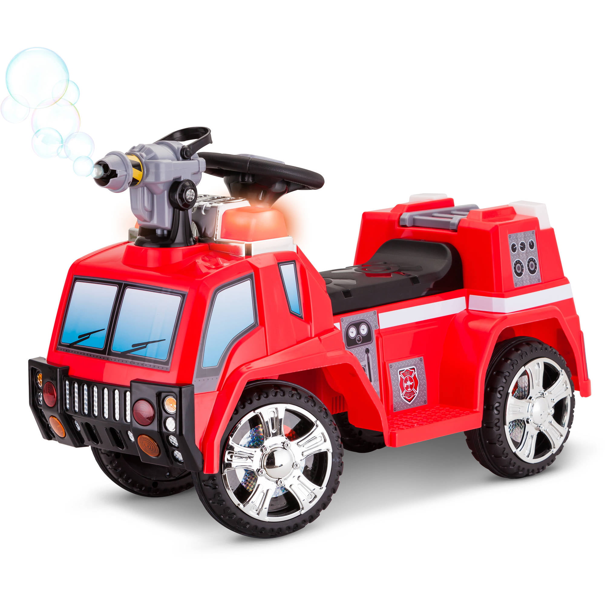 Kid Trax 6-Volt Fire Rescue Quad Ride 