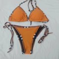 thumbnail image 4 of Traje de baño de dos piezas con sujetador y liguero para mujer, diseño de marca de lujo, bikini sexy con tanga, ropa de playa brasileña, 4 of 4