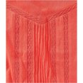 thumbnail image 2 of Aeropostale - Camiseta adornada con detalle de encaje para mujer, naranja, extragrande, 2 of 2