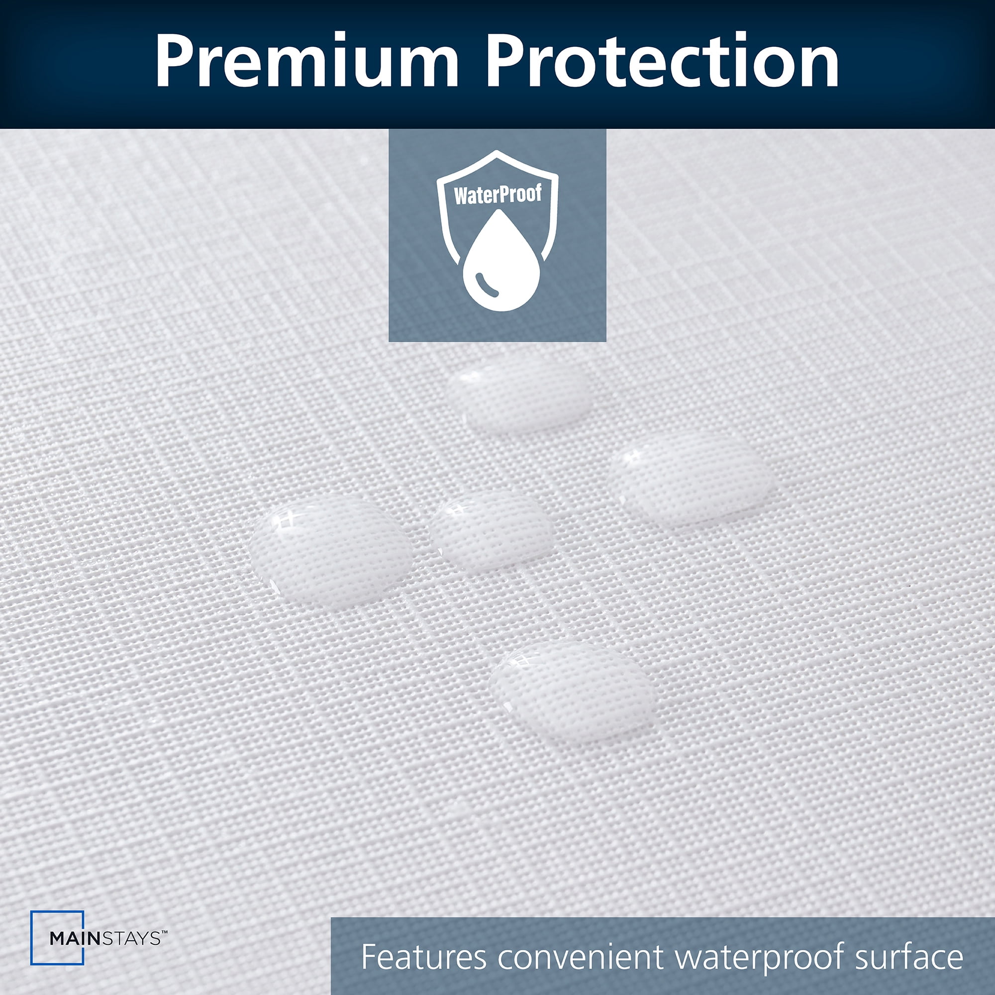 Mainstays White Table Pad 70" Round