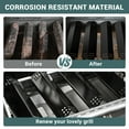 thumbnail image 4 of Unicook 5 Burner Gas Grill Heat Plates, 14.6 Inch Flame Tamer, Burner Covers, 4 Pack, 4 of 7