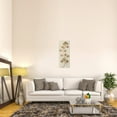 thumbnail image 3 of Global Gallery Albena Hristova 'Shimmering IV Neutral' Canvas Wall Art, 3 of 4