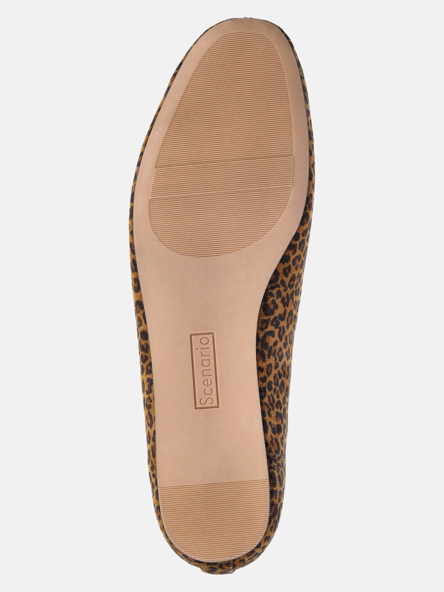 Scenario Women's Faux Suede Ballet Flats